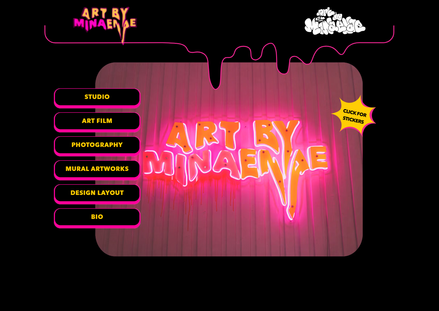 Art By Minaenae Studio Website