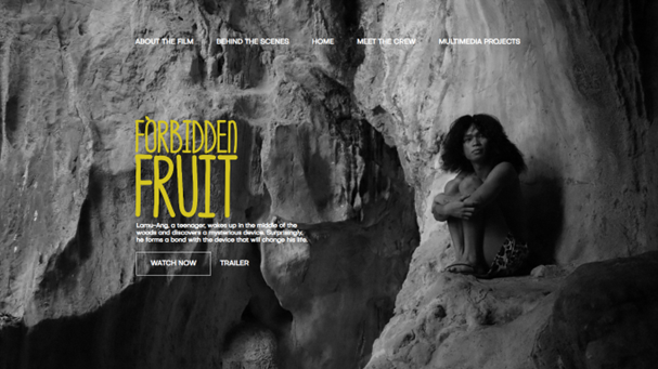 Forbidden Fruit Short Film Promotional Website