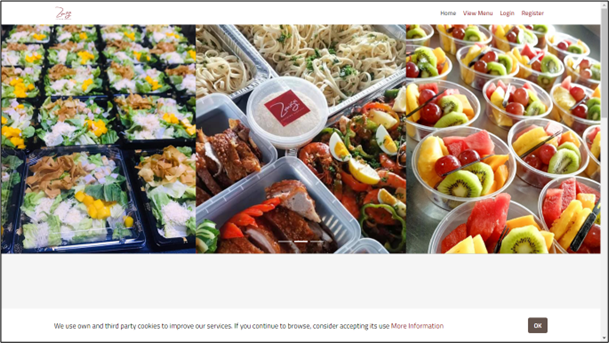 Zuniga Catering Ordering System